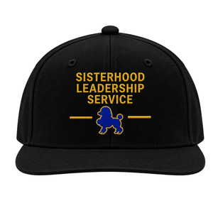 หมวกเบสบอลแบบ Snapback สำหรับผู้หญิง Sigma Gamma Rho ปักโลโก้ชมรมกรีกแบบกำหนดเอง ปรับขนาดได้ ปีกหมวกแบน สไตล์ลำลอง ขายส่ง - Product Image 1