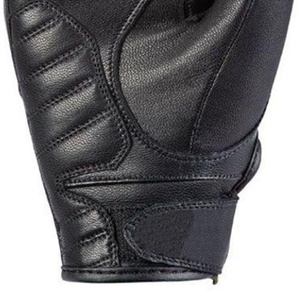 Gants de course en cuir, doigts entiers, antidérapants, fermeture auto-agrippante, imperméables, respirants, compatibles écran tactile, noirs, unisexes, sport - Product Image 4