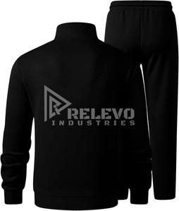 Ensemble de survêtement décontracté d'hiver pour homme avec capuche, imprimé, manches longues, cordon de serrage, pantalon de jogging, 2 pièces - Product Image 3