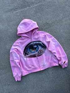 Sweat-shirt à capuche surdimensionné Nesta Sports, coupé et cousu sur mesure, effet délavé, 500 GSM, coupe courte, effet vieilli - Product Image 6