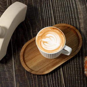<b>Kitchen</b> Bathroom <b>Small</b> Oval Charcuterie Plates Wooden Serving Tray Board Decorative Jewelry Tray Natural Wood Serving Platters - Product Image 1