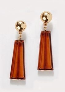 Boucles d'oreilles en résine pour femmes et filles, bijoux fantaisie, boucles d'oreilles en résine à prix de gros - Product Image 4