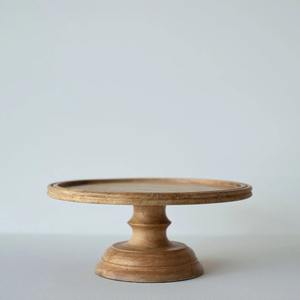 Support à gâteau en bois, Présentoir à gâteau rustique, Support à dessert en bois, Présentoir de style ferme - Product Image 2