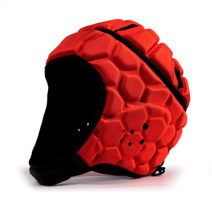 Casques de protection de rugby personnalisés de haute qualité avec logo coloré, coques souples professionnelles, protections de tête pour le football et le soccer pour hommes - Product Image 2