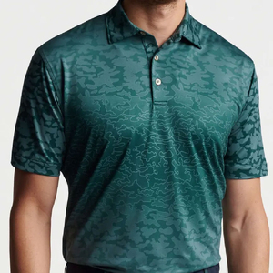 T-shirt imprimé anti-rides pour homme en tissu 100 % coton respirant et léger, idéal pour le travail ou les loisirs - Product Image 5