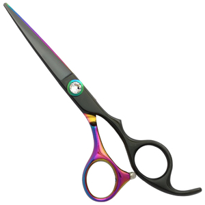 Ciseaux de coiffure professionnels de qualité supérieure de 6 pouces, en acier inoxydable, résistants à la rouille, durables, logo personnalisé, ciseaux OEM - Product Image 1