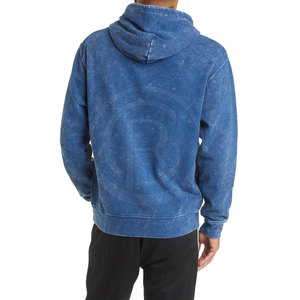 Sudaderas con Capucha de Secado Rápido y Tela Transpirable con Lavado Ácido, Impresión de Logotipo Personalizado, Sudaderas con Capucha de Alta Calidad para Hombre, Más Vendidas - Product Image 3