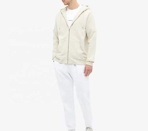 Custom OEM High Quality Regular Fit Kangaroo Pocket Wholesale Heavyweight Polyester Fleece Hooded Winter <b>Zip</b> <b>up</b> <b>Jacket</b> - Product Image 3