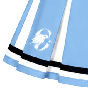 Falda Plisada Azul Bebé Personalizada por el Fabricante, Disfraz Deportivo para Mujer, Uniforme de Equipo, Ropa de Competición - Product Image 5