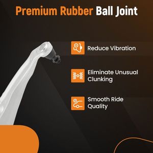 Bras de suspension inférieurs avant avec rotules pour Honda Pilot 2009-2015 – Remplacement pour le système de suspension de votre véhicule - Product Image 5