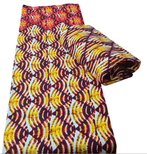 Tela de Algodón Ankara con Estampado Africano, 100% Algodón Puro, de Hitjem Export, una Empresa de Confianza en Exportación Nacional e Internacional - Product Image 5