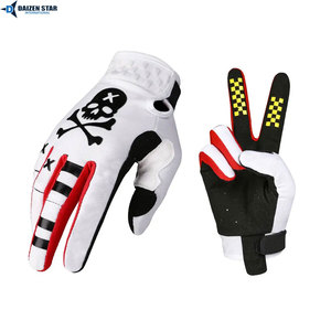 Guantes Profesionales de Motocross, Ligeros, Transpirables, de Poliéster, Antideslizantes, con Cierre de Gancho y Bucle, Unisex, para Bicicleta, MTB, Motocicleta - Product Image 2