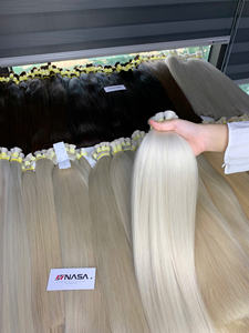 Hot 2025 Cabello humano vietnamita Color de cabello natural a granel Super Double Drawn Virgin Hair Precio al por mayor Envío en todo el mundo - Product Image 5