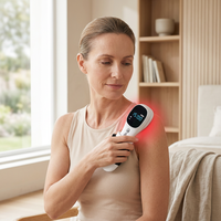 Appareil de thérapie laser TENS portable 2 en 1, stimulation électrique par lumière rouge pour l'arthrite et les douleurs articulaires