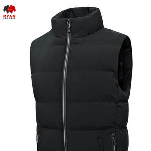 Gilet matelassé pour homme de qualité supérieure avec design personnalisé, tissu confortable et respirant avec logo personnalisé - Product Image 5