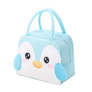 Cute 3D Ear Animal Series Thermal Picnic Bag Keep Warm Cold Insulation Lunch <b>Cooler</b> for Children Toddlers School - Product Image 4