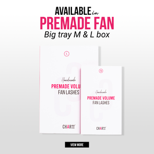 Charmlash Top Quality <b>Lash</b> Trays Brown <b>Lashes</b> <b>Premade</b> Fans Russian Mink <b>Lashes</b> Multicolor Various Curl Best Selling Time Saving - Product Image 5