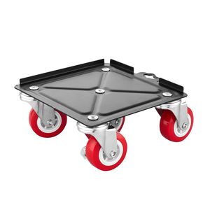 Carrello per Mobili Resistente con Capacità di Carico di 1570 kg, 5 Ruote Girevoli a 360 Gradi, Pannello in Acciaio al Carbonio per Spostamento Mobili - Product Image 3
