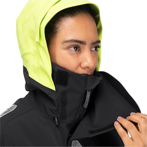 Waterproof Breathable Knitted Soft Shell Stand Collar Hooded Offshore Marine Sailing Suit for <b>Yacht</b> Racing Sailing Sports Custom - Product Image 5