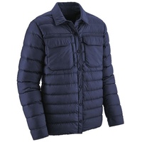 Veste matelassée légère en duvet pour homme avec logo brodé personnalisé, manteau d'hiver, vêtements d'extérieur tendance, prix de gros usine