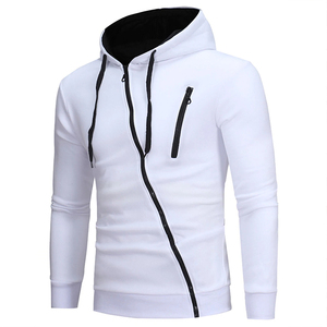 Sweat à capuche zippé personnalisé OEM pour homme – Style uni, décontracté, chaud et respirant – Vente en gros fabricant - Product Image 4