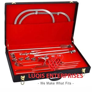 Ensemble de rétracteurs Bookwalter 25 po de long x 5 3/8 po de large x 3 po de haut en acier inoxydable, système chirurgical auto-serrant - Product Image 1