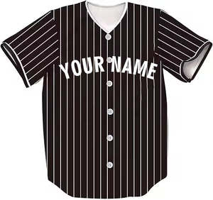 Camisetas de Béisbol Transpirables con Estampado Digital para Hombre, Uniformes de Softbol Sublimados, Ropa Deportiva de Verano - Product Image 2