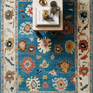 Luxury Multicolor Hand Knotted <b>Wool</b> Area Rug Classic Floral Tribal Pattern Flat Pile Living Room Bedroom Home Decor - Product Image 4