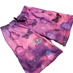 กางเกงขาสั้นตาข่ายใส่เล่นบาสเกตบอลของผู้ชาย,กางเกงผ้าคอตตอนธรรมดาแนววินเทจทรงครอปใส่ฤดูร้อน - Product Image 6