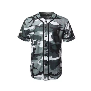 customized men top quality baseball uniforms printed short jersey and shorts sublimation printing breathable Men uniform - Product Image 1