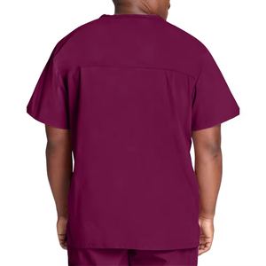Uniforme Médico Moderno para Hombre, Traje de Enfermero, Tejido de Punto Transpirable, Uniforme de Hospital, Colores Personalizados, Logotipo, Conjunto de Ropa de Enfermería Elegante - Product Image 2
