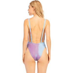 Traje de una pieza con estampado de Halloween para mujer, ropa de disfraz, OEM, etiqueta privada, ecológico, licra/poliéster, venta al por mayor - Product Image 2