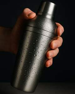 Shaker à cocktails en acier inoxydable de qualité supérieure, outil de bar en métal pour un mélange fluide des boissons froides, parfait pour les restaurants, les bars et les hôtels - Product Image 6