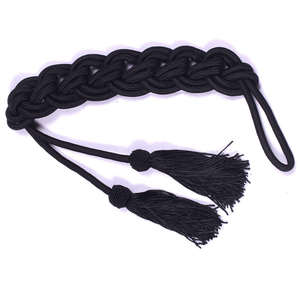 Cordon de cérémonie personnalisé pour uniforme liturgique, cordon de croix pectorale d'évêque avec gland, corde rouge et or de haute qualité pour sacs - Product Image 2