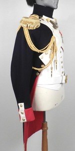Manteau Napoléonien pour Homme à Manches Longues avec Fermeture Auto-agrippante et Col Montant, Style Uniforme Britannique du XIXe Siècle, Vêtement de Garde Long - Product Image 6