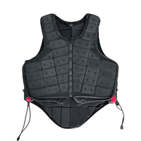 Gilet de sécurité équestre haut de gamme pour l'équitation, veste de concours, protections corporelles en Spandex/Polyester, séchage rapide, respirant, personnalisable