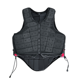 Gilet de sécurité équestre haut de gamme pour l'équitation, veste de concours, protections corporelles en Spandex/Polyester, séchage rapide, respirant, personnalisable - Product Image 1
