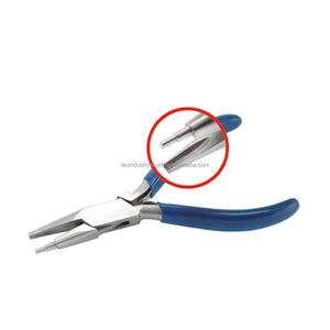 Pince à nez en acier inoxydable de haute qualité pince à bijoux en carbone trempé à nez plat - Product Image 1