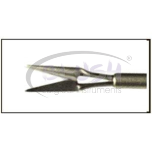 23G Micro Incision Capsulotomy Scissors Straight Ophthalmic Cataract Capsulorhexis Microsurgical Instrument By <b>Blush</b> Surgical - Product Image 5