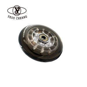 Roues en PU haute performance 100x24mm 78A pour trottinettes à grandes roues, pièces de rechange pour trottinettes de banlieue, roues silencieuses à glissement fluide - Product Image 4