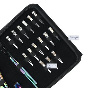 Kit Profesional de Herramientas para Extensiones de Cabello de Salón: Alicates Planos para Crimpar, Alicates para Remover Microperlas, Gancho para Cabello, Set de Estilizado - Product Image 3