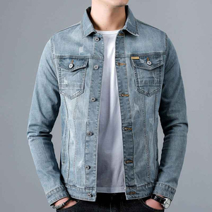 <b>Custom</b> Finished Y2K Women Oversized <b>Denim</b> <b>Jacket</b> Vintage Designer Diamonds Embroidery Puff Print Raw Hem Baggy Fit Eco-Friendly - Product Image 4