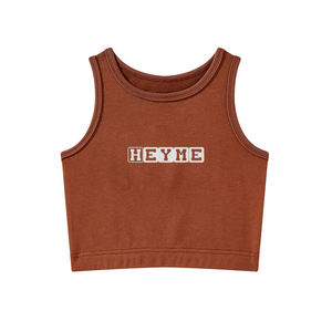 OEM 2026 Casual Organic Cotton tank <b>Tops</b> Wholesale Ribbed Cotton Women's <b>Crop</b> Knit Woman tank <b>Tops</b> - Product Image 1