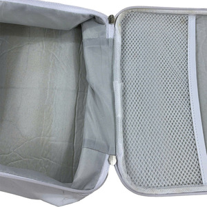 Portable Heavy Duty Fabric Grey Cosmetic Case Lightweight Makeup Organizer for Skincare Storage New Design Fashion Hot Trend - Product Image 5