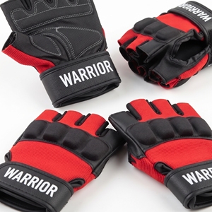 Guantes de Levantamiento de Pesas Rojos Antideslizantes, Protección para las Manos, Guantes de Gimnasio Antideslizantes, Guantes de Levantamiento de Pesas con Bordado Personalizado, Medios Dedos - Product Image 6