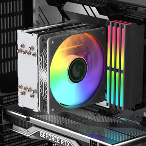 Enfriador de <span class=keywords><strong>CPU</strong></span> S61 RGB con 6 Tubos de Calor, 12V 0.27A para <span class=keywords><strong>Intel</strong></span> I3/i5/i7 1150/1151/1700, Motor IC Importado, Iluminación RGB, ODM/OEM - Product Image 5