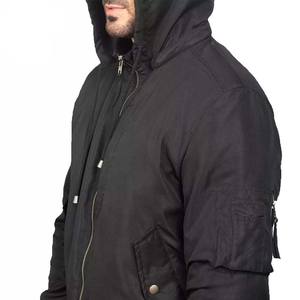 Blouson Bomber d'Hiver Personnalisé de Haute Qualité avec Logo Imprimé – Nouvelle Arrivée pour Hommes, Style Urbain Décontracté - Product Image 4