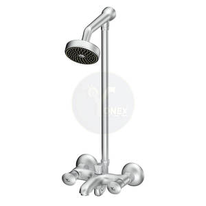 Juego de Baño con Cabezal de Ducha Redondo, Mezclador de Agua de Precisión y Cuerpo Cromado Brillante, Adecuado para Áreas de Lavado Modernas y Confortables - Product Image 3