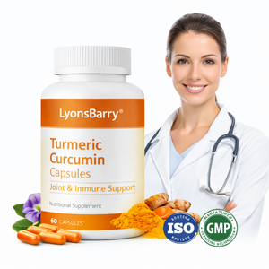 Cápsulas Veganas de Curcumina Lyonsbarry 500mg Fórmula Pura Antioxidante Apoyo Inmunológico y para las Articulaciones - Product Image 2