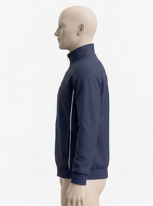 <b>Mens</b> Full Zip Fitness <b>Jacket</b> Soft Stretch Sportswear Running Training Top Lightweight Gym Outerwear For Active Daily Performance - Product Image 6
